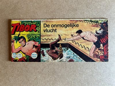 Tibor, nummer 152, De onmogelijke vlucht, 1962