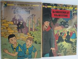 Beverpatroelje 1+3 - Diepenbos+Villa Mysterie - 2x sc eerste druk - 1955/1958