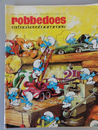 Robbedoes 1601 - Extra kerstnummer - sc - Eerste druk - 1968