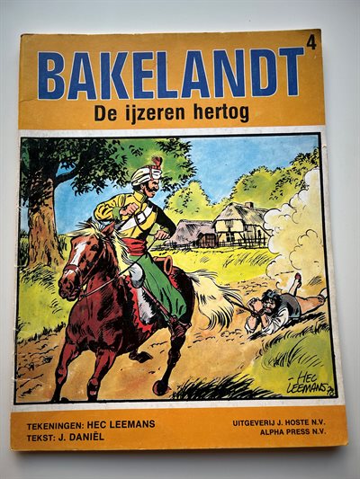 Bakelandt nr 4 - De ijzeren hertog - 1ste druk 1979 - SC