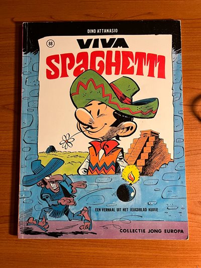 Collectie Jong Europa - Nr 88 - Viva Spaghetti - 1ste druk 1973 - SC