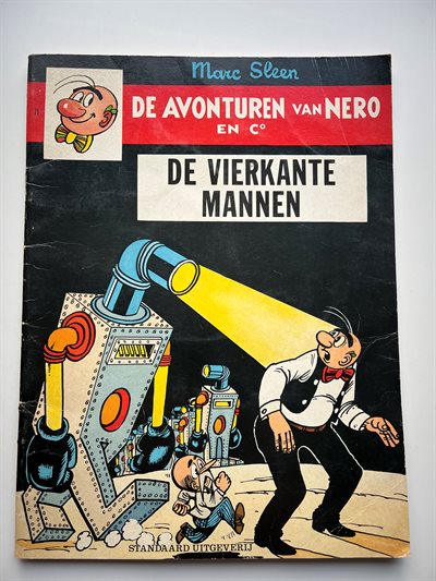 Nero nr 71 - De vierkante mannen - 1ste druk 1981 - SC