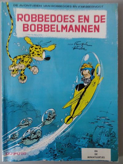 Robbedoes en de Bobbelmannen - sc - Eerste druk van een heruitgave - 1995