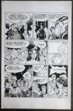 Esmeralda - Originele pagina (43x31) -Jean Marc Stalner - (2003).