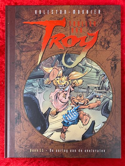 Trollen van Troy - deel 13 - De oorlog van de veelvraten - L uitgave - hc - 2010