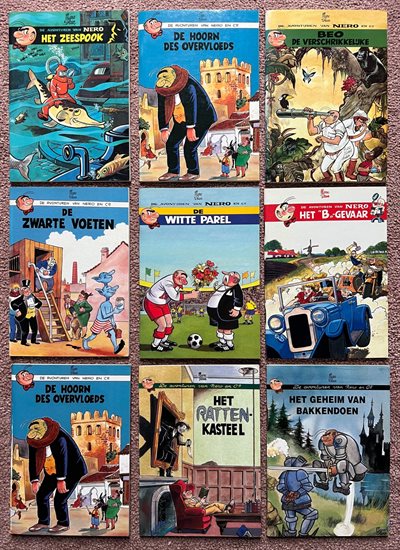 Nero - lot van 9 mini albums - diverse oplages