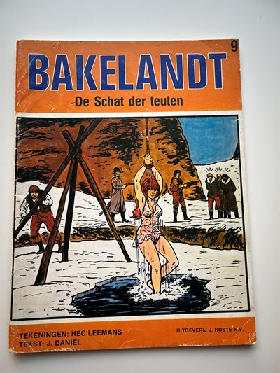 Bakelandt nr 9 - De schat der Teuten - 1ste druk 1980 - SC