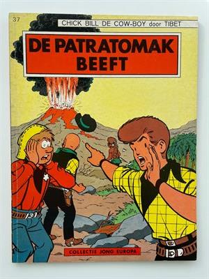 Chick Bill - 37 - De Patratomak beeft - Softcover - Eerste druk - 1966