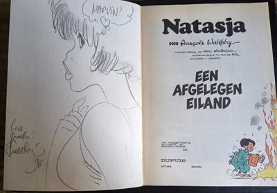 Natasja - deel 10 - Een afgelegen eiland - 1e druk Dupuis 1984