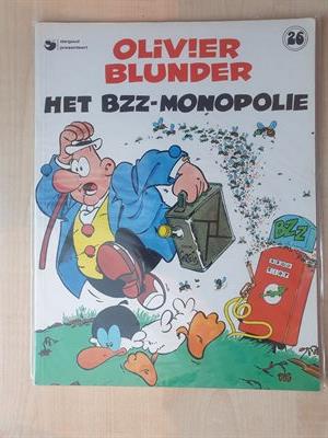 Olivier Blunder - het Bzz-monopolie - SC - 1e druk - 1983
