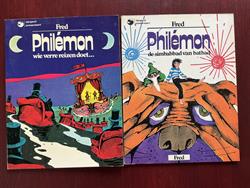 Philemon - 2 albums deel 4 en 5 - Dargaud Benelux Oberon - 1976