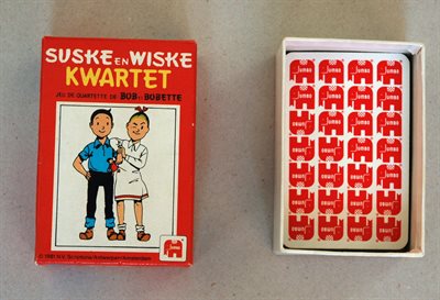 Suske en Wiske - Kwartet / Jeu de quartette de Bob et Bobette (Versie 2) - 1981