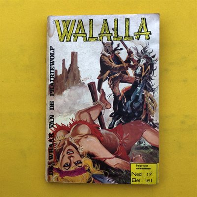 Walalla -3- De wraak van de Prairiewolf - Eerste druk - 1971