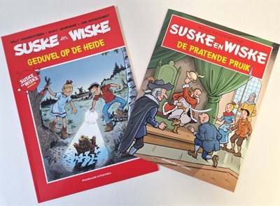 Suske en Wiske - De pratende pruik (74) / Geduvel op de Heide (Museum editie) - 2x sc - 2026