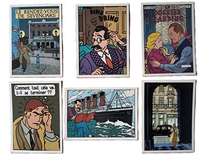 Floch Rivière - set van 6 postkaarten