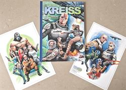 Kapitein Kreiss 6 - De groene Exodus - Luxe met linnen rug - 2 ex librissen - GESIGNEERD - oplage 100/50 ex. - Hardcover - Eerste druk - 2023