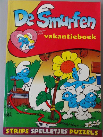 Peyo - De Smurfen Vakantieboek- sc - Eerste druk - 2013