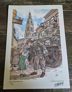 Prent in beperkte oplage van Davide Fabbri