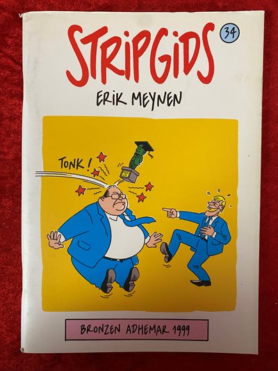 Stripgids 1e reeks - deel 34 - Stripgids 34 - Bronzen Adhemar Stichting uitgave - sc - 1999