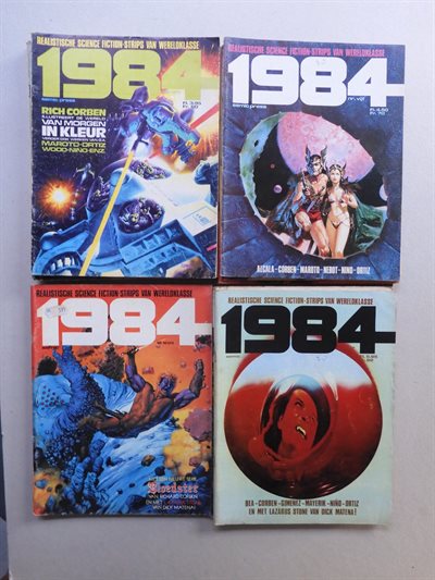 1984 nr. 1 t.e.m. 13 - Science Fiction - Semic press - Volledige reeks