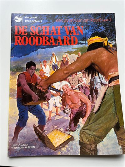 Roodbaard nr 10 - De schat van Roodbaard - Herdruk