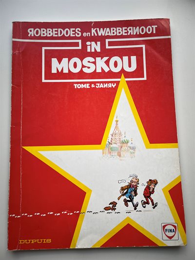 Robbedoes en Kwabbernoot nr 42 - In Moskou - Herdruk - SC