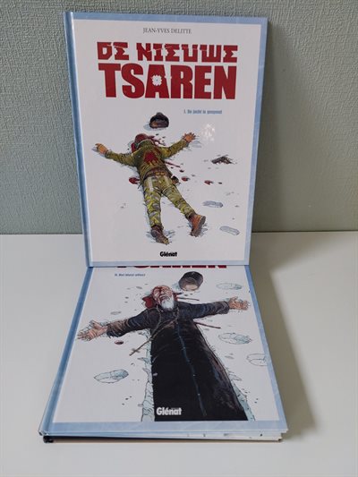 De nieuwe Tsaren - Complete Reeks - Nr. 1 t/m 4 - HC - 1e druk - Glénat - Delitte - 2004/2007