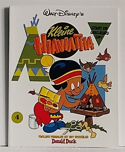 Kleine Hiawatha - Nr 4 - Kleine Hiawatha staat er gekleurd op! - 1979 - Oberon