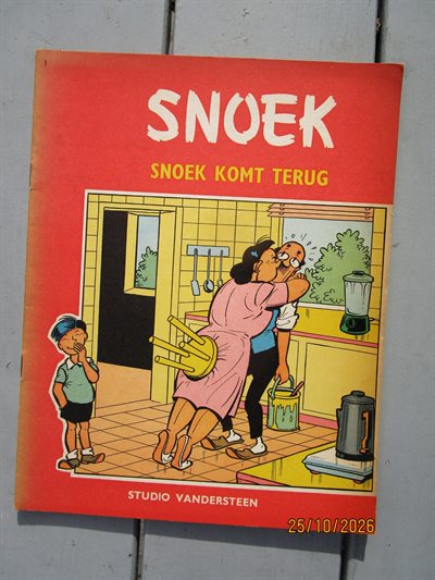 De familie Snoek - 1 - Snoek komt terug - Softcover - Eerste druk - 1966