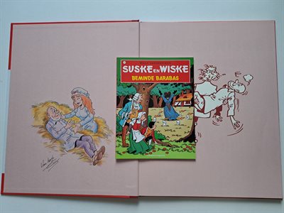 Suske en Wiske - Beminde Barabas - Artist edition - Luxe HC - Mét opdrachttekening - 2021
