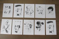 10x Ex libris Jommeke albums