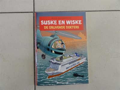 Suske en Wiske - De drijvende dokters - Reclamestrip - sc - Eerste druk - 2021