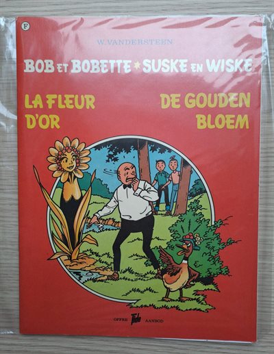 Suske en Wiske/Bob et Bobette - de gouden bloem/la fleur door - 1974 - 1e druk - Procter&Gamble / Standaard