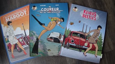 Autoreportage van Margot - Nrs. 1 t/m 5 compleet - HC - uitgeverij Silvester - 2009 - 2018
