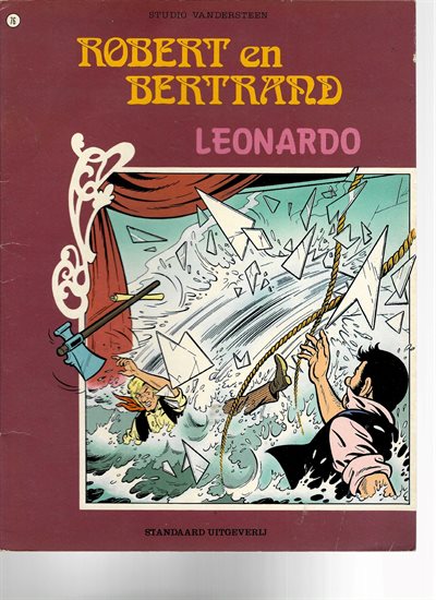 Robert en Bertrand - 76 - Leonardo - Softcover - Eerste druk - 1987