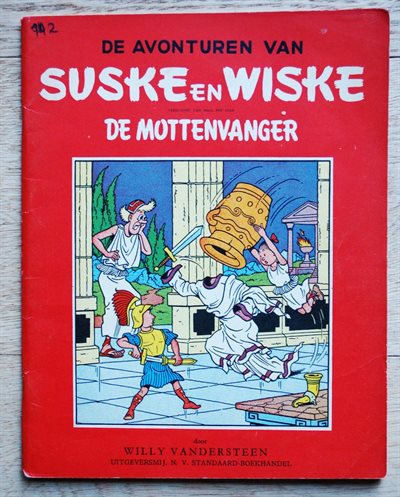 Suske en Wiske - De Mottenvanger nr 31 - Vlaamse reeks- Eerste druk-1957