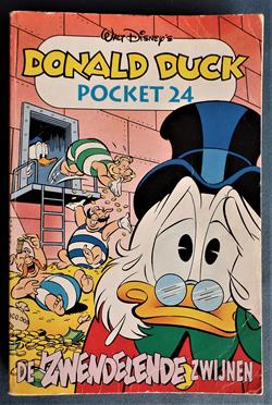 Donald Duck pocket 24 - de zwendelende zwijnen (1e druk 1995).
