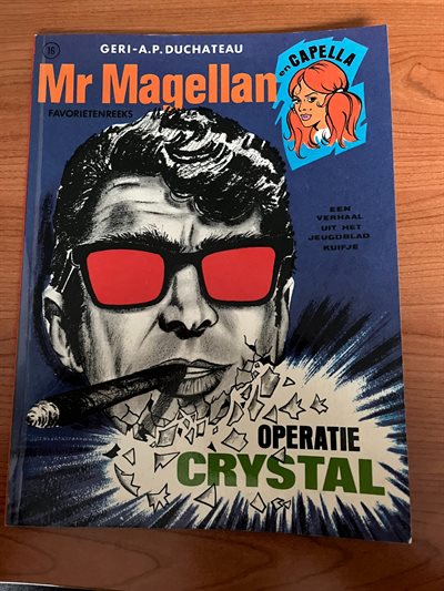 Favorietenreeks - Mr Magellan - Operatie Crystal - 1ste druk 1972