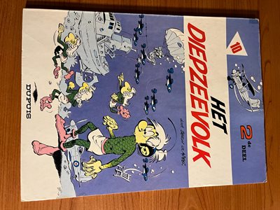 De mini mensjes nr 10 - Het diepzeevolk deel 2 - 1ste druk 1980