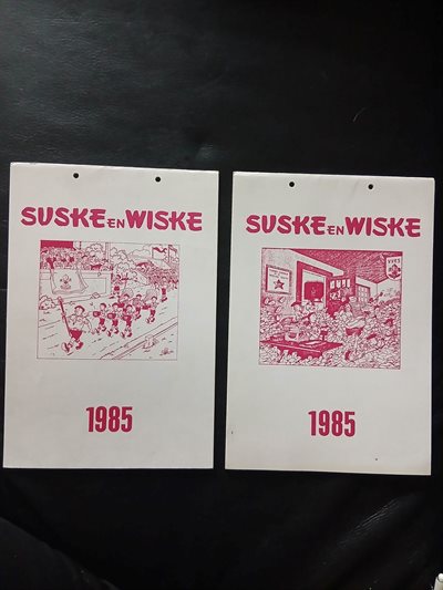 Suske en Wiske - Scout kalender - Gelimiteerd - Oplage 550 stuks - 1985