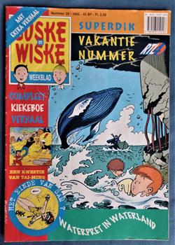 Suske en Wiske weekblad nummer 29 (1995). Met compleet verhaal Kiekeboe.