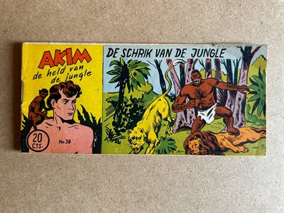 Akim, nummer 30, De schrik van de jungle, 1954