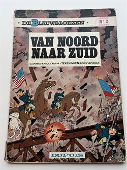 De blauwbloezen nr 2 - Van Noord naar Zuid - Vroege Herdruk 1974 - SC