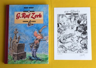 G. Raf Zerk - 61 - Corona Blues - HC - Eerste druk - 2022