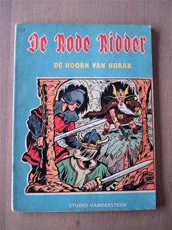 De Rode Ridder * 12 * De hoorn van Horak * SC * 1962 * 1ste druk * Studio Vandersteen * Standaard Boekhandel 