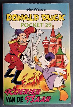 Donald Duck pocket 29 - koerier van de tsaar (1e druk 1995).