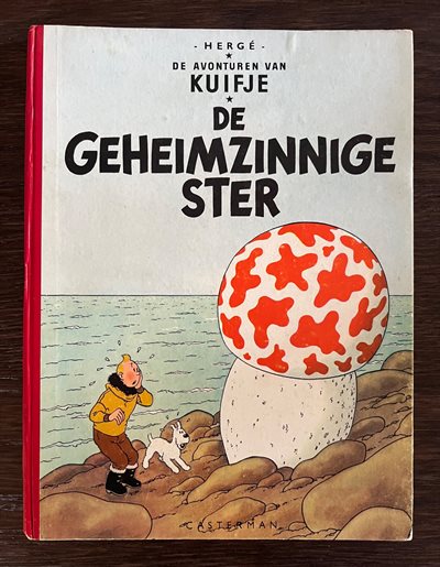 Kuifje - De Geheimzinnige Ster - HC herdruk 1954 A54 IV
