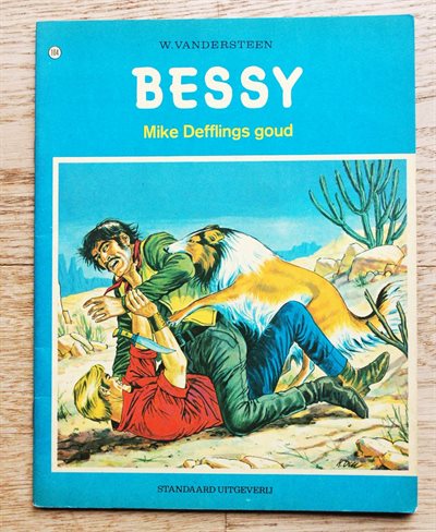Willy Vandersteen- Mike Defflings Goud- met rebussticker- 1973