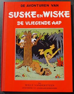 Suske en Wiske - De vliegende aap - luxe gelimiteerde hc uitgave op groot formaat (1991)