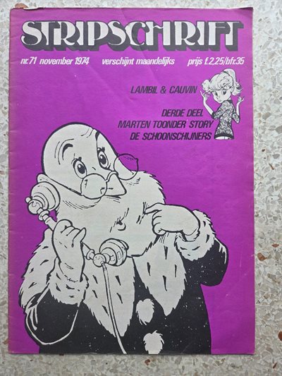 Stripschrift-71-geniet-1e druk